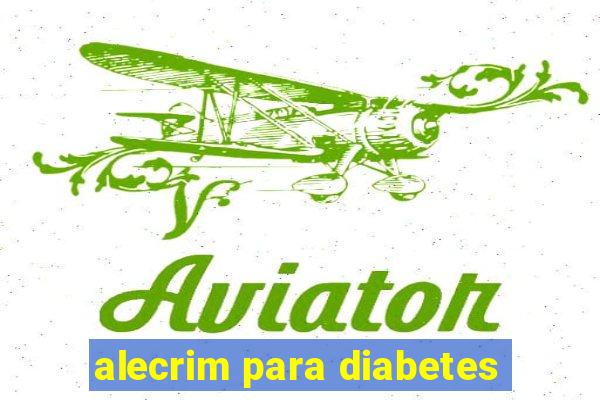 alecrim para diabetes