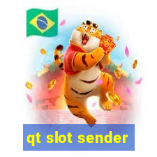 qt slot sender