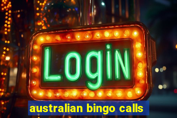 australian bingo calls