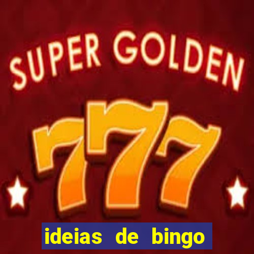 ideias de bingo para o natal