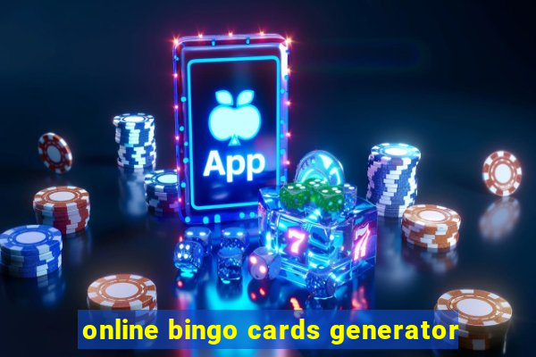 online bingo cards generator