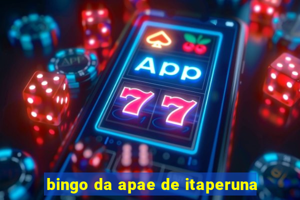 bingo da apae de itaperuna