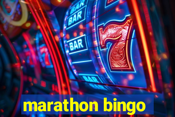 marathon bingo