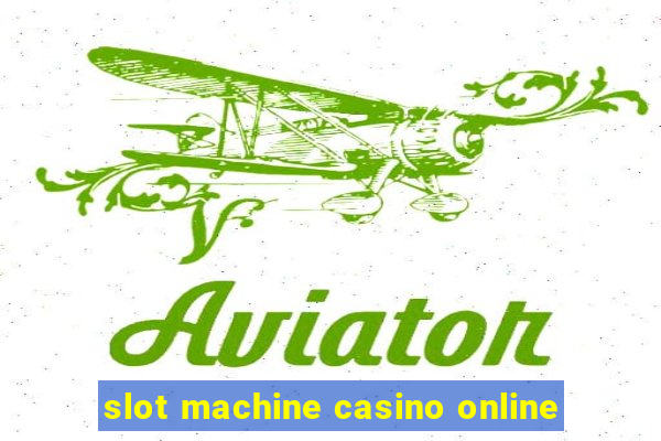 slot machine casino online