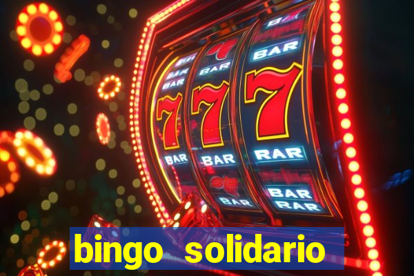 bingo solidario como organizar