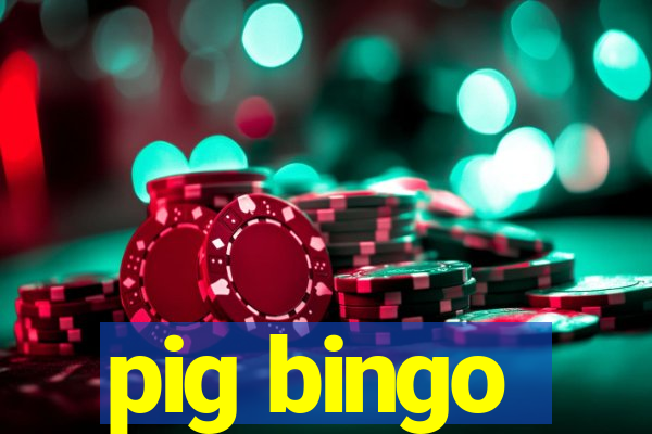 pig bingo