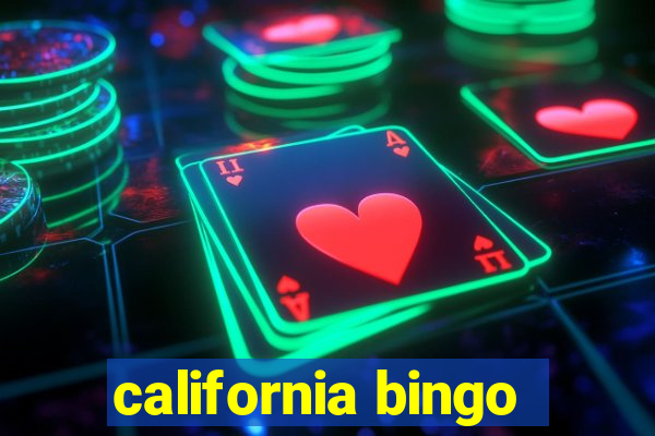 california bingo