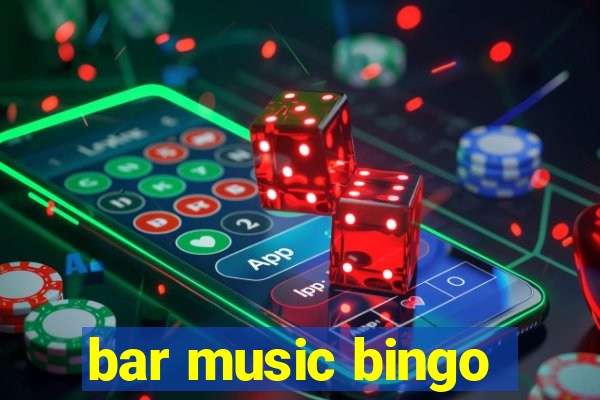 bar music bingo