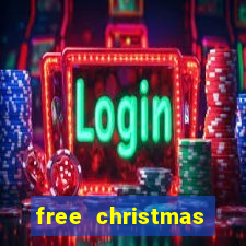 free christmas bingo cards