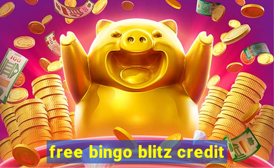 free bingo blitz credit