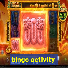 bingo activity