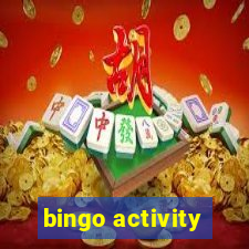 bingo activity