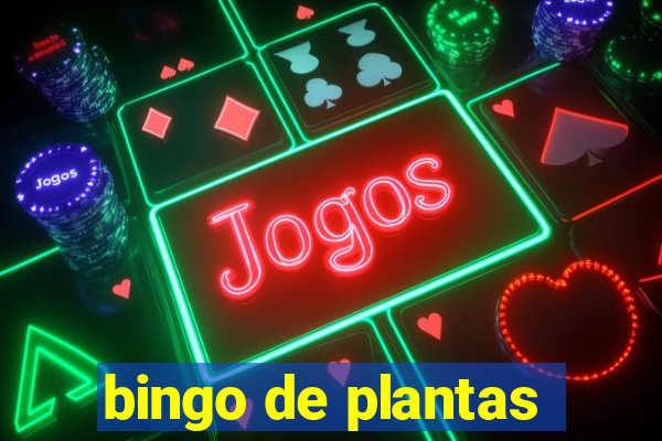 bingo de plantas