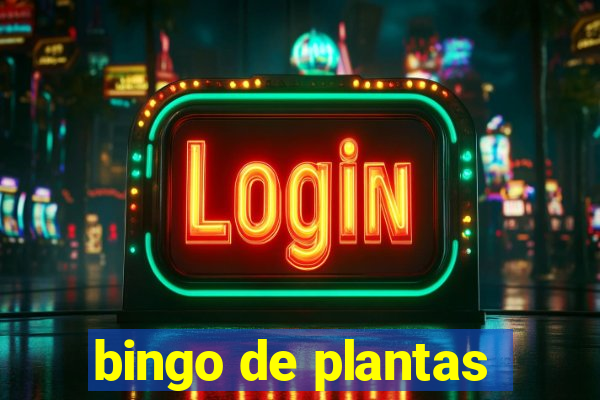 bingo de plantas