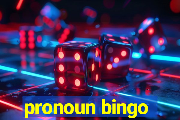 pronoun bingo