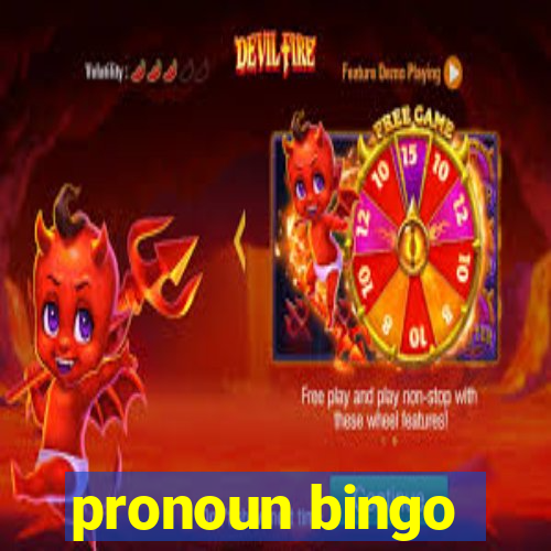 pronoun bingo